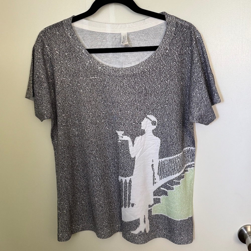 Litographs Word Great Gatsby Daisy T Shirt L Large Book Nerd Shirt Literature